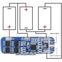 3S 18650 BMS Charger Li-ion Lithium Battery Protection Board