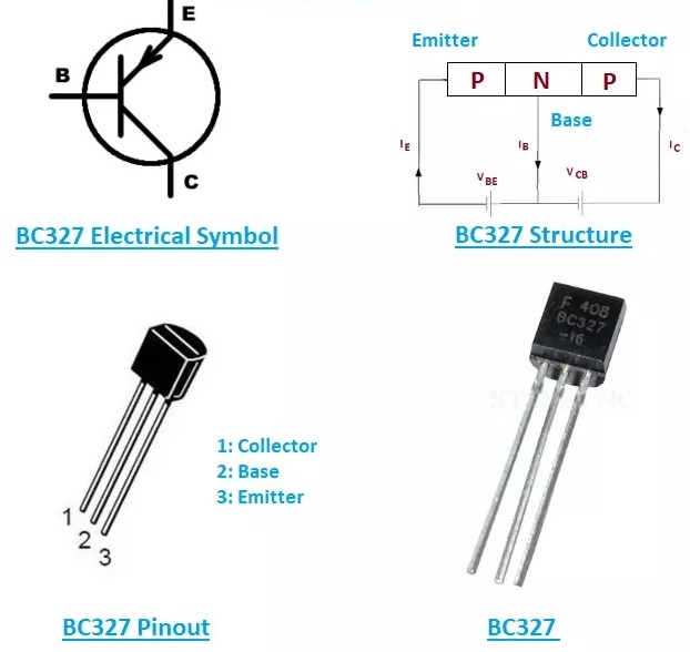 BC327 (100pcs pack)