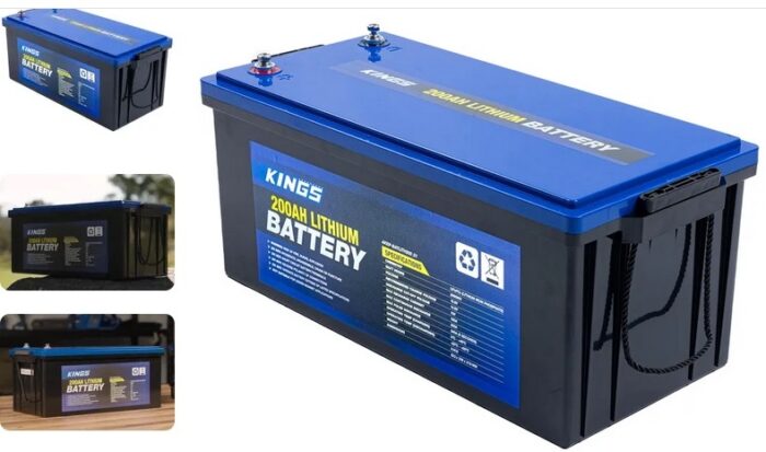 12V 200Ah Deep Cycle Lithium LiFePO4 Battery | Quality integrated BMS | Long Life - Image 1